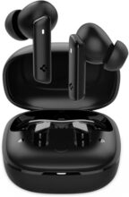 Spigen Audio Newly Launched SA-TW P20 True Wireless in Ear Earbuds with 30H Playtime, Upto 40dB 3 Multi-Mode ANC Pro, EQ Customizing App, 6-MIC, Low Latency for Gaming Mode, 10mm Driver, IPX5 – Black