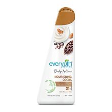 Everyuth Naturals Body Lotion Nourishing Cocoa| 48 Hr Moisturization|Long-Lasting|Quick Absorbing|For Men & Women|Pure Cocoa|100% Natural Almond Milk – 200Ml