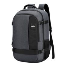 Safari Gravite 45L Large size Travel Laptop Backpack Bag for Man and Women with suitcase compartment, Ideal for Office Use/Work Trips, Large School/College Bags for boys & girls, Color-Black