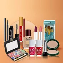 G4U Complete Makeup Set For Women | Pro Beauty Elegance Kit Pack of 17 Pcs | Gift Set For girls A34