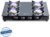Lifelong Isi Certified Glass Manual Gas Stove(4 Burners)