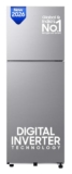 Samsung 236 L, 3 Star, Digital Inverter, Frost Free Double Door Refrigerator (Rt40H28W3Qhl, Gray Silver, 2026 Model)