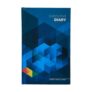 amazon basics Undated Hard Bound Diary |Monthly Planner | Daily Notes, To Do, Appointments 240 Pages For Men and Women (Blue)