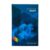 amazon basics Undated Hard Bound Diary |Monthly Planner | Daily Notes, To Do, Appointments 240 Pages For Men and Women (Blue)