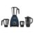 Crompton DX 750W Mixer Grinder with 4 Jars | 3 Stainless Steel Jars & 1L Blending Jar | Elegant, Easy-Clean & Ergonomic Body | Powertron Motor | 2 Years Warranty