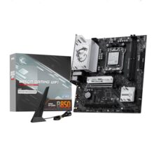 MSI B850M Gaming WiFi Motherboard, mATX – Supports AMD Ryzen 9000/8000 / 7000 Processors, AM5 – DDR5 Memory Boost 8200+ MT/s (OC), PCIe 5.0 x16, M.2 Gen5, Wi-Fi 7, 5G LAN