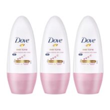 Dove Eventone Floral Deodorant Roll On for Women – 50 Ml (Pack of 3)