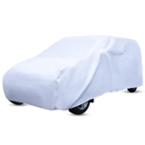 Amazon Brand – Solimo 7 Seater Car Cover, White (For Innova, Innova Crysta, Ertiga, Marazzo, Etc.)