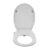 Johnson EcoClean D Shaped Bidet Toilet Seat Cover | 2 Retraceable Wands for Gentle & Strong Cleaning | Soft Close Feature | Retraceable Self Cleaning Wands | 1950 Grams | 48.5 cm x 36.5 cm