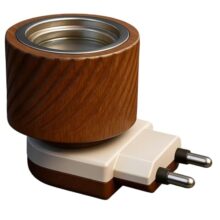 Rexivo Sheesham Wooden Kapoor Dani | Night Camphor Diffuser| Bakhoor Burner| Electric Incense Burner |Dhoop Dani For Home, Office Daily Use