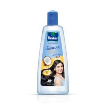 Parachute Advansed Jasmine Gold Non-Sticky Coconut Hair Oil With Vitamin E For Super Shiny Hair, 600Ml