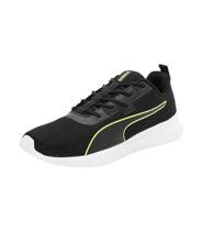 Puma Mens Walk Max Black-White-Lime Squeeze Running Shoe – 11Uk (37851402)