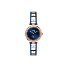 TIMEX Fria Round 30mm Blue Dial Analog Women Watch – TWEL15303