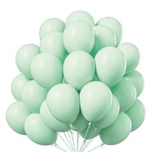 Just Party Pastel Balloons – Pack of 50 (Green)
