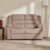 Home Centre | Cairo NXT 2-Seater Fabric Recliner | Recliner Sofa for Living Room | Solid Wood | Beige | 2 Year Warranty