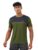 Wildcraft Active Cut & Sew Crew Neck Solid T-Shirt -Olive
