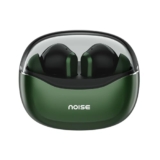 Noise Buds VS601 Wireless Earbuds, Bluetooth Earbuds with 50H Playtime, Quad Mic ENC for Clear Calls, 10mm Drivers, Dual Device Pairing, Transparent Case Design, Deep Bass, BT v5.3 (Emerald Green)