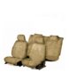 Flomaster Towelmate Seat Cover for Mahindra XUV (Set of 3, Beige)