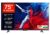 iFFALCON 189 cm (75 Inches) 4K UHD Smart LED Google TV | 144Hz VRR | 3GB RAM | Dolby Vision & Atmos | Game Master | 75U75