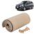 KINGSWAY® PU Leatherite Car Steering Cover Sewable Compatible with Maruti Suzuki Alto K10 (Year 2014-2022), Beige Color with Beige Thread, Pack of 1 with Sewing Needle and Thread