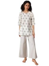 Libas Printed Cotton Night Suit | Ethnic Wear