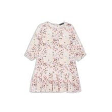 Allen Solly Junior Girls A-Line Solid Dress Pink