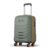 Safari Cabin Crescent 8 Wheels 56cm Small Trolley Bag Hard Case Polycarbonate 360 Degree Wheeling System Luggage, Travel Bag, Suitcase for Travel, Trolley Bags for Travel, Thyme Green