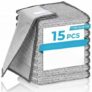VAAYUT Non-Scratch Dish Wash Cloth [ 15-pcs ] Steel Wire Dishwashing Rags for Wet and Dry Stainless Steel Scrubber Non-Scratch Wire Dishcloth for Washing Dishes Sinks Counter