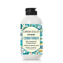 Lim & Cello Extreme Conditioner With Avocado Oil & Wheat Protein, Rich In Fatty Acids And Proteins, Ultra Moisturising Formula For Shiny And Silky Smooth Hair, 250 Millilitre