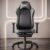 DROGO Alpha-X Ergonomic Gaming Chair with Footrest | Premium PU Leather with 135° Recline | 2D Padded Armrest | Computer Chair for Study |Office Chairs for Work from Home With Neck Support(Black&Grey)