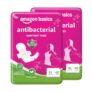 Amazon Basics Anti-Bacterial Sanitary Pads for Women XL | 280 mm Extra Coverage | Ultra-Absorbent Core | Soft & Comfortable Surface | Wings for Secure Fit | Medium to Heavy Flow Protection| 80 Count (40 X Pack of 2)