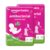 Amazon Basics Anti-Bacterial Sanitary Pads for Women XL | 280 mm Extra Coverage | Ultra-Absorbent Core | Soft & Comfortable Surface | Wings for Secure Fit | Medium to Heavy Flow Protection| 80 Count (40 X Pack of 2)