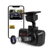 CP PLUS Dash Cam for Car CP-W310 | 2K 3MP Full HD+ Single Channel Dashcam | 1296P Recording | Built-in Microphone | WiFi (AP Mode) | G-Sensor | Night Vision | 137° Wide View Angle | Upto 1TB Storge