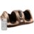 Lifelong Foot Massager Machine For Pain Relief With Kneading Function – Also Used As Leg Calf Massager – Corded Electric Foot Massage Machine For Home With Customizable Settings (Llm72, Brown)