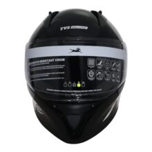 TVS Apache Full Face Premium Helmet: Ultimate Men’s Bike Helmet, Ideal Helmets for Men, Bike Helmet for Men, Superior Full Face Helmet for Men’s Bike – Safety and Style Combined (Black & Yellow-XL)