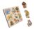 Highroof® Jungle Animal Wooden Puzzle, Wooden Toys For Kids 3+, Jigsaw Puzzles For Adults, 11 Pcs, 1 Count, Multicolor, Square, Beginner, Animals, 300G, 20X120X100Mm