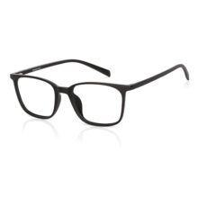 LENSKART BLU | Zero Power Blue Cut Computer Glasses | Anti Glare, Lightweight & Blocks Harmful Rays | UV Protection Specs | Men & Women | Medium | LB E13526