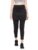Clovia Women High-Waist Polyester Gym Tights – Workout, Black, XXL