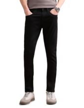 U.S. POLO ASSN. Casual Mens Jeans, Ankle Length, Stretchable Jeans for Men – 34, Black