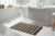 Homitecture Embossed Super Soft Anti Skid (40X60 Cm) Super Absorbent Mats Microfibre 2000 Gsm Door Mats For Home/Bathroom/Bedroom/Kitchen/Floor Mat (Pack Of 1) Pattren – Solid (Slim Line Brown)