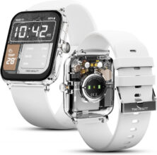 Fire-Boltt Ninja Phantom Smartwatch(Frost White Strap, Free Size)