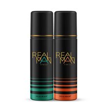 Fogg Realman Thrill & Attract Deodorant, Strong Body Spray, Long Lasting Fragrance For Men, 200Ml Each (Pack Of 2)