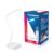Crompton DeskJoy 5W USB-C LED Table Lamp | Touch Dimming, Pack of 1 | USB-C rechargeable; 1800mAh Li-ion battery; up to 10 hours backup; 360° flexible neck; 3-step touch dimming; 1-year warranty