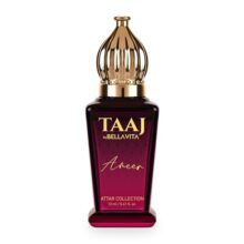 Bella Vita Luxury TAAJ Ameer Attar with Lemon, Tonka, Vanilla & Patchouli for Men and Women|Alcohol-free Roll On, Musky Long Lasting Fragrance, 12 ML
