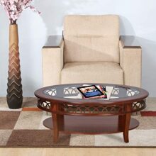 @Home by Nilkamal Pisces Center Table (Brown)