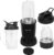FABER FSB 400 W Juicer Mixer Grinder(SPORTZ BLENDER FSB 3 in 1 Nutrifit Nero | 3 Jars | Black)