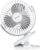 BAJAJ Pygmy Mini | Personal Fan | USB Rechargeable with 2 Year Warranty Ultra High Speed 110 mm Table Fan(1 Star | White | Pack of 1)