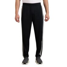 Contrast Cut & SEW Panel Pant (PT0104ID-BLK_S)