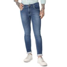 Spykar Men’s Super Skinny Fit Low Rise Casual Jeans