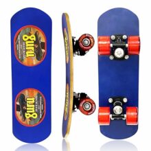 Guru Small Wooden Non-Slip Skateboard For Kids, Adult 17 Inch X 5 Inch Skateboard (Blue, Pack Of 1)